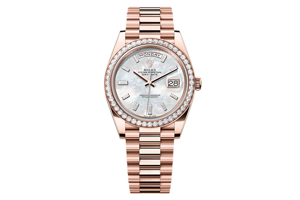 Rolex - Day-Date 40 - 228345rbr - Rose Gold & Diamonds (rb2069)