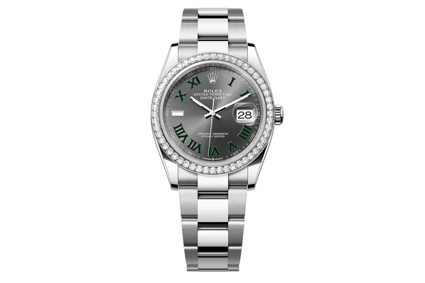 Rolex - Datejust 36 - 126284rbr - White Gold, Steel, & Diamonds (mb605)