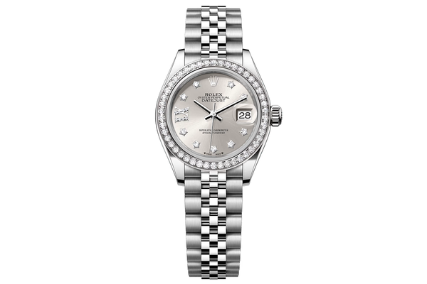 Rolex - Lady-datejust - 279384rbr - White Gold, Steel, & Diamonds (rb1960)