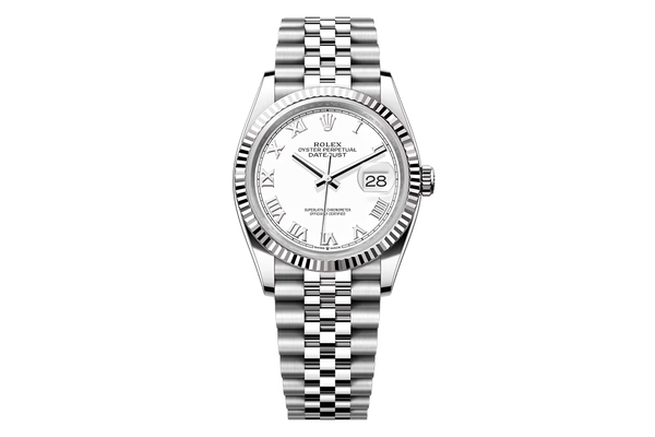 Rolex - Datejust 36 - 126234 - White Gold & Steel (mb433)