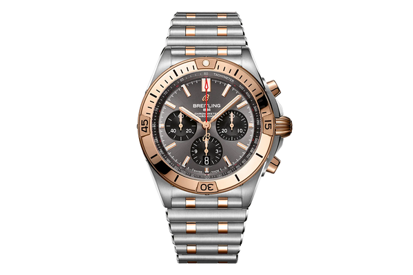 Breitling - Chronomat B01 42 - Ub0134101b1u1 - Red Gold & Steel (mb1013)