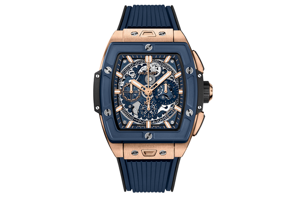 Hublot - Spirit Of Big Bang King Gold Blue Ceramic - 642.ol.7180.rx - King Gold (rb381)