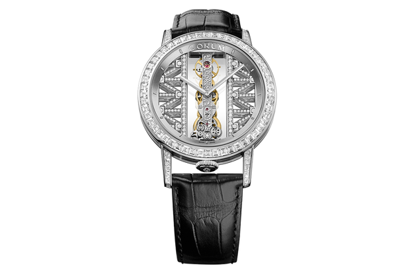 Corum - Golden Bridge 43 White Gold Baguette - B113/03253 - White Gold (mb565)