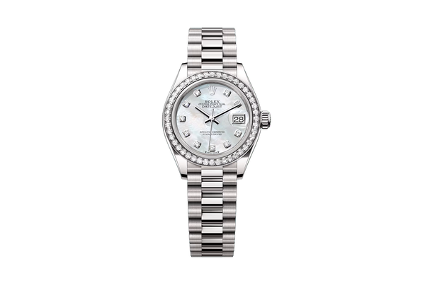 Rolex - Lady-datejust- 279139rbr - White Gold (rb184)