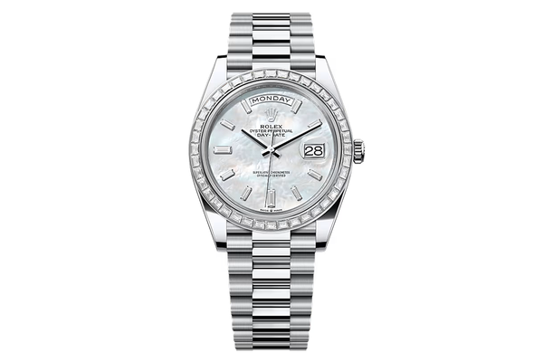 Rolex - Day-Date 40 - 228396tbr - Platinum & Diamonds (rb2075)