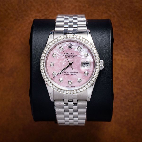 Rolex - Datejust 36 - Steel & Diamonds (mb1629)