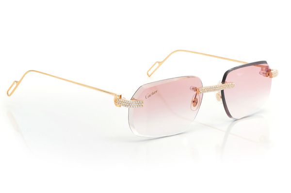 Cartier pink sunglasses sale