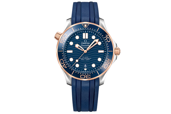 Omega - Seamaster Diver 300m - 210.22.42.20.03.002 - Steel & Sedna™ Gold (rb1476)