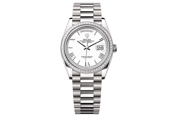 Rolex - Day-date 36 - 128399tbr - White Gold (rb15)