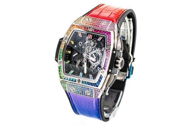 Hublot - Spirit Of Big Bang Titanium Rainbow - 641.nx.0117.lr.0999 - Titanium (mb15)