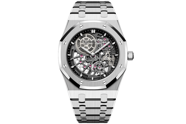 Audemars Piguet - Royal Oak Jumbo Extra-thin Openworked - 16204bc.oo.1240bc.01 - White Gold (rb1171)