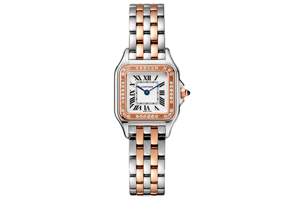 Cartier - Panthère De Cartier - W3pn0009 - Rose Gold & Steel (rb1560)