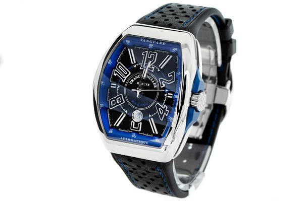 Franck Muller - Vanguard Racing Classical - V 45 Sc Dt Rcg (bl) - Titanium (mb10)