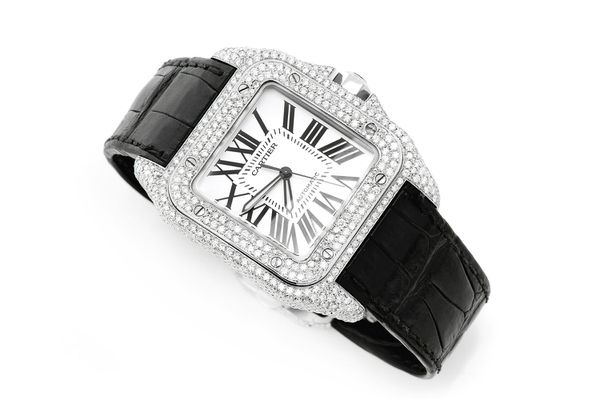 Cartier Santos De Cartier 40MM Steel 11.75ctw