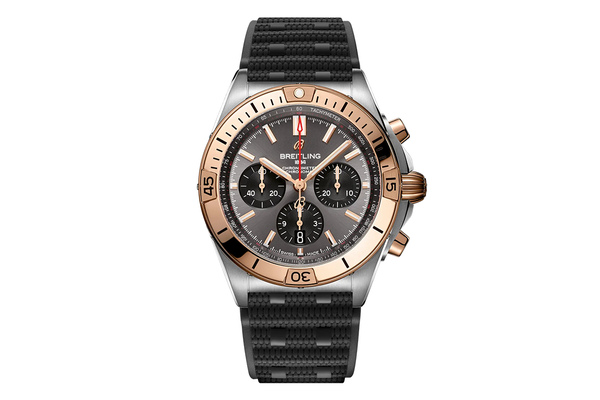 Breitling - Chronomat B01 42 - Ub0134101b1s1 - Red Gold & Steel (mb1014)