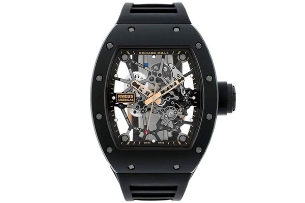 Richard Mille - Rm035 - Black Ceramic & Rose Gold