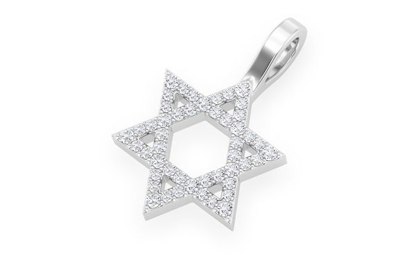 Icebox - Small Star Of David Pendant 14K