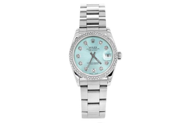 Rolex - Datejust 31 - 78240 - Steel - Custom Diamond Bezel & Dial - (500-05673)