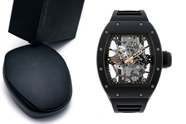 Richard Mille - Rm035 - Black Ceramic & Rose Gold