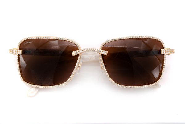 brown tint cartier glasses