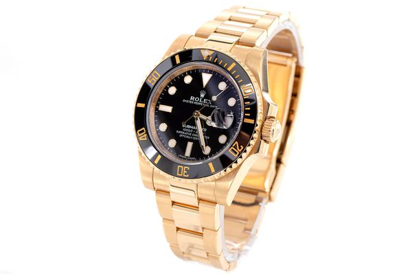 Rolex Submariner 116618 18k Yellow  2018 Pre-owned Male 501-00096