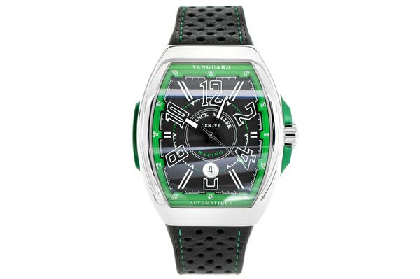 Franck Muller - Vanguard Racing - V 45 Sc Dt Rcg - Stainless Steel (mb7)