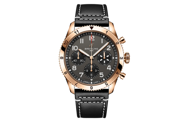 Breitling - Classic Avi Chronograph 42 P-51 Mustang - R233801a1b1x1 - Red Gold (mb186)