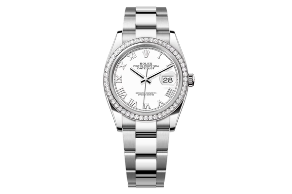 Rolex - Datejust 36 - 126284rbr - White Gold, Steel, & Diamonds (mb595)