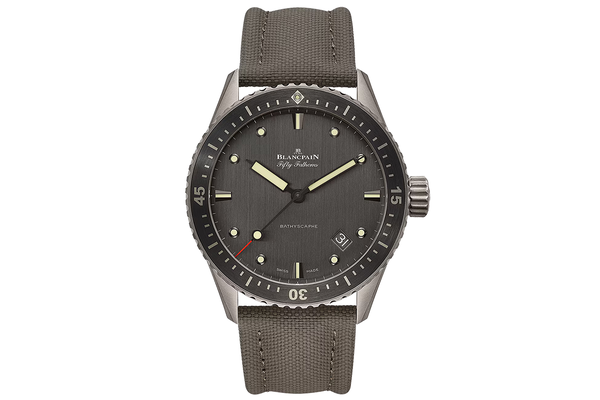 Blancpain - Fifty Fathoms Bathyscaphe - 5000-1210-g52a - Titanium (rb1504)