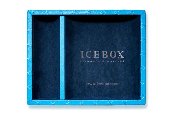 Icebox Leather Dresser Caddy