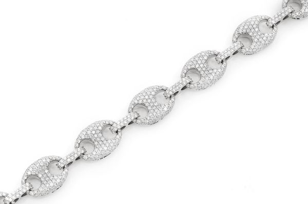 10.5MM Mariner Link Bracelet 14k   7.00ctw