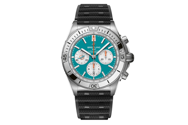 Breitling - Chronomat B01 42 Nfl Miami Dolphins Edition - Ab01342b1l2s1 - Stainless Steel (mb225)