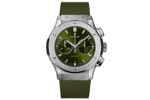 Hublot - Classic Fusion Chronograph Titanium Green - 521.nx.8970.rx - Titanium (rb457)