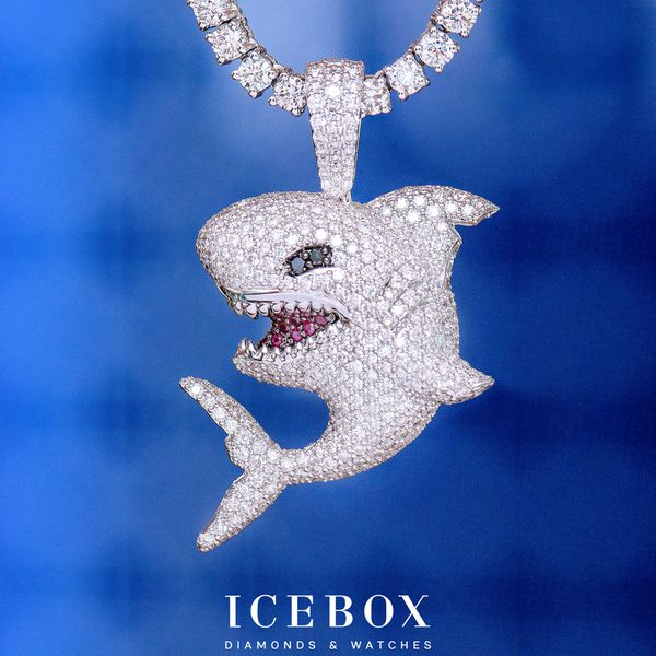 Ice on sale box necklace