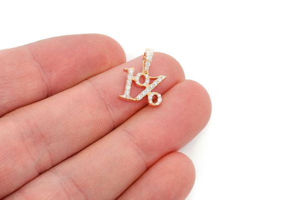 Icebox letter pendant sale