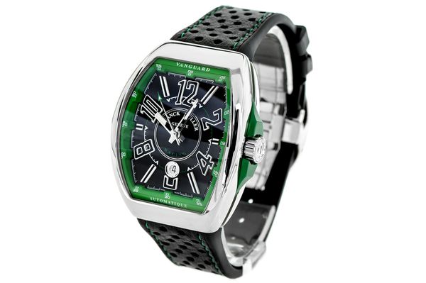 Franck Muller - Vanguard Racing - V 45 Sc Dt Rcg - Stainless Steel (mb7)