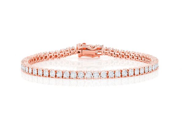 2pt Miracle Set Bracelet 14k   1.25ctw