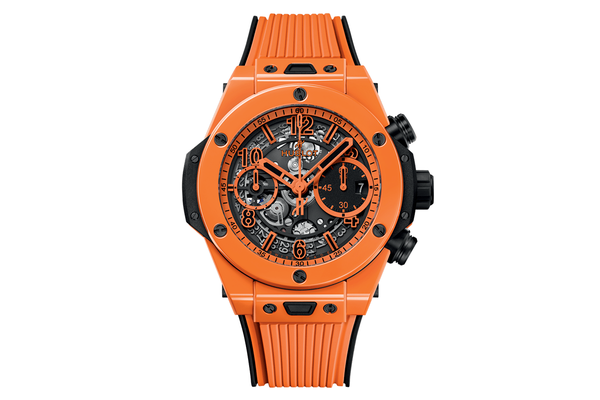 Hublot - Big Bang Unico Orange Ceramic - 441.cu.5910.rx - Ceramic (rb329)