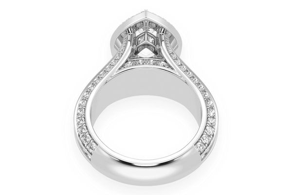 1.50ct Pear Solitaire - Diamond Engagement Ring - All Natural