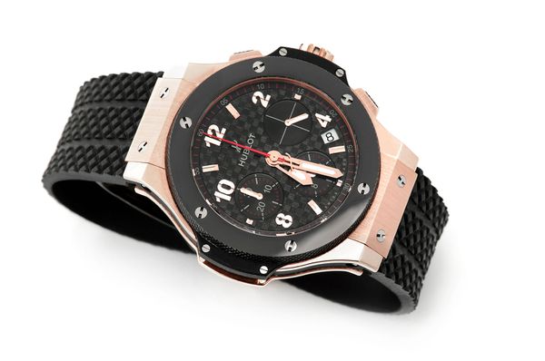 Z:  Hublot Rose Gold Rubber Strap