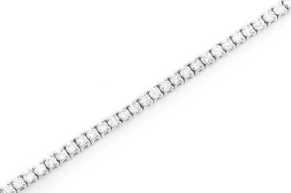 2pt Prong Set Diamond Tennis Bracelet 14k Solid Gold 2.00ctw