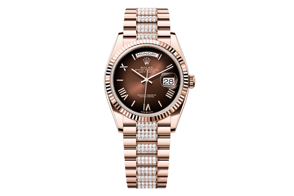 Rolex - Day-Date 36 - 128235 - Rose Gold (mb460)