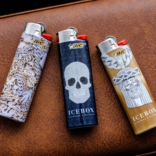 Icebox Set Of 3 Design Lighters 