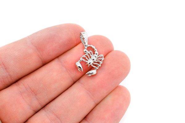 Scorpion Pendant 14k Solid Gold