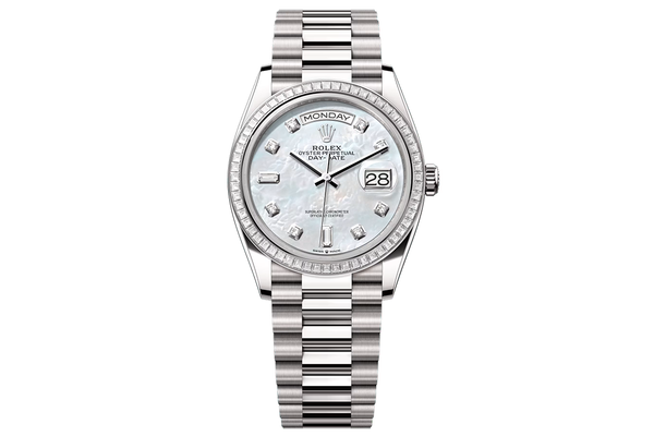 Rolex - Day-date 36 - 128399tbr - White Gold (rb16)