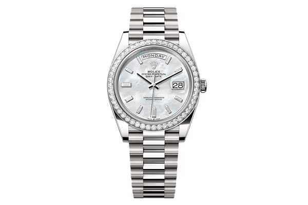 Rolex - Day-Date 40 - 228349rbr - White Gold & Diamonds (rb2073)