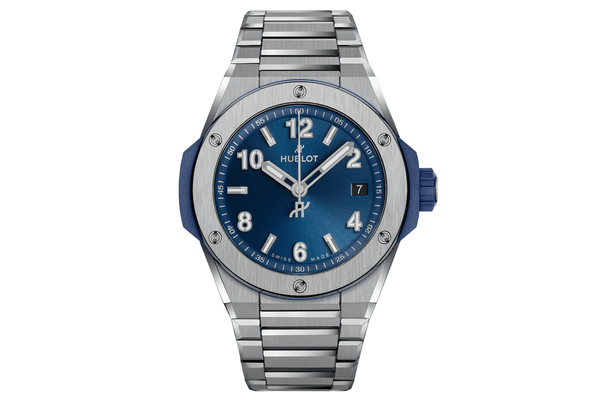 Hublot - Big Bang Integrated Time Only Titanium Blue - 457.nx.7170.nx - Titanium (rb333)