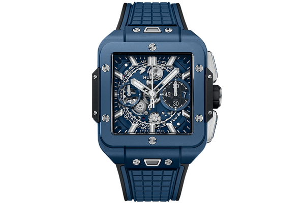 Hublot - Square Bang Unico Blue Ceramic - 821.ex.5170.rx - Ceramic (rb350)