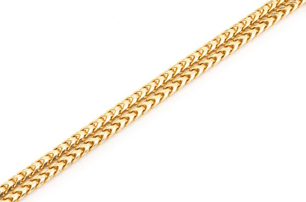 2MM Franco 14k Solid Gold Chain