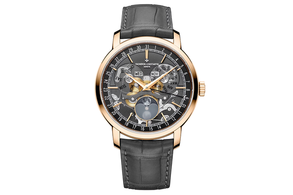 Vacheron Constantin - Traditionnelle Complete Calendar Openface - 4020t-000r-b654 - Pink Gold (rb968)